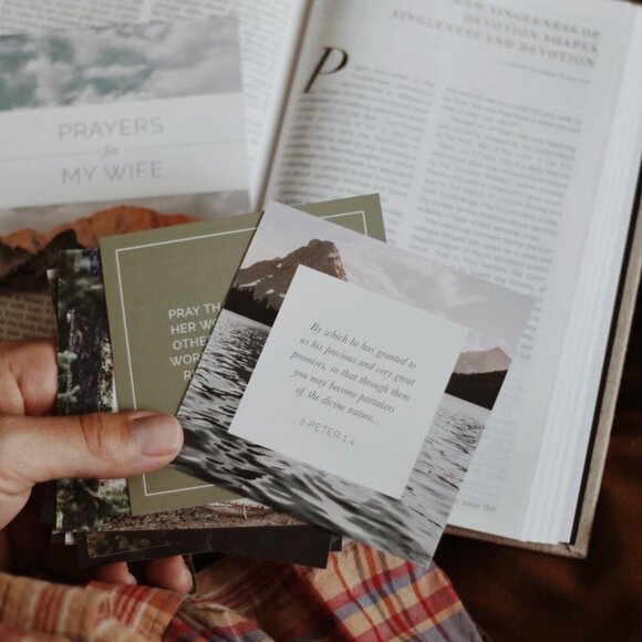 Prayers For My Wife, Prayers For My Husband, and Marriage Conversation Cards NEW - Picture 4 of 16